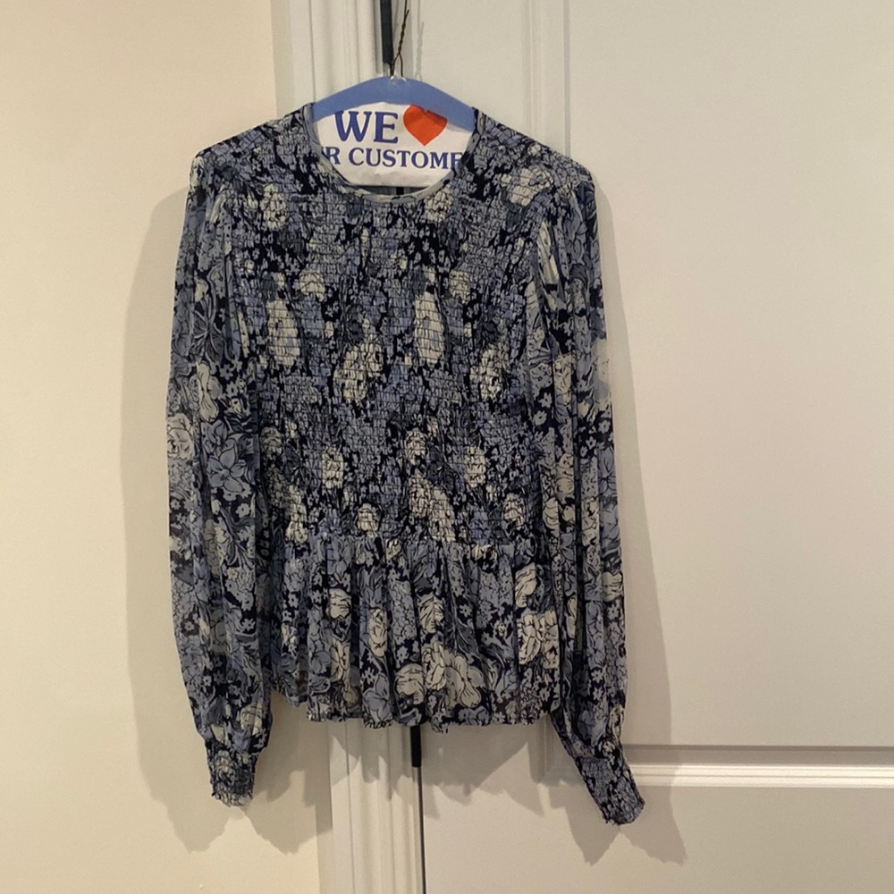 Ganni blouse size 8